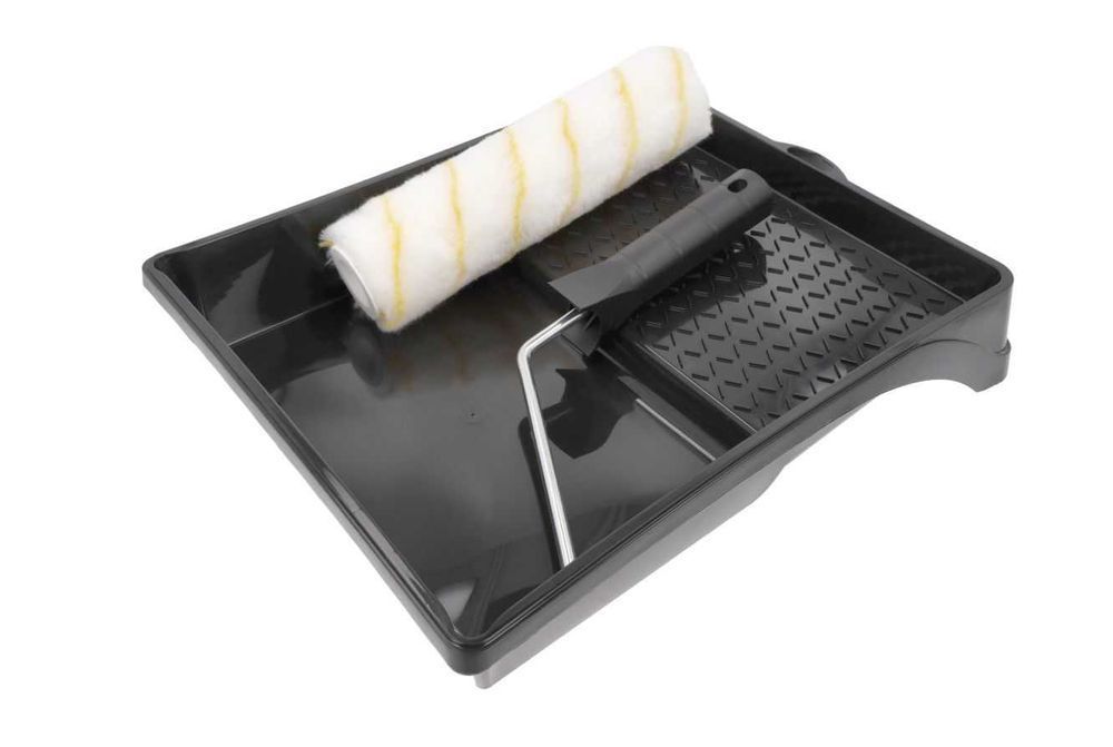 Zestaw do malowania Karakal 25 - Wałek 25cm + Rączka + Kuweta NABU