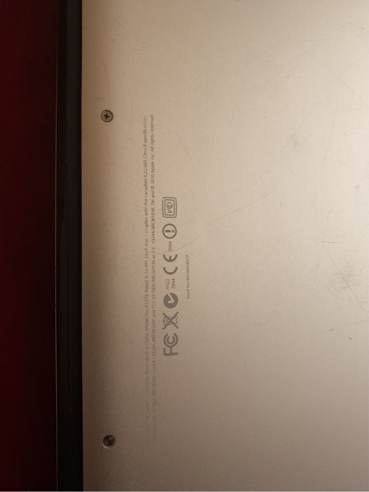 MacBook pro 2010