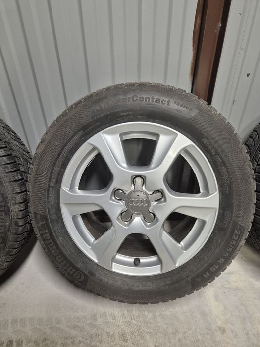 Koła aluminiowe Audi 5x112 r16 225/55 zimówki