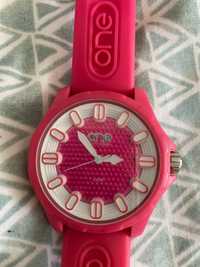 Relógio rosa one