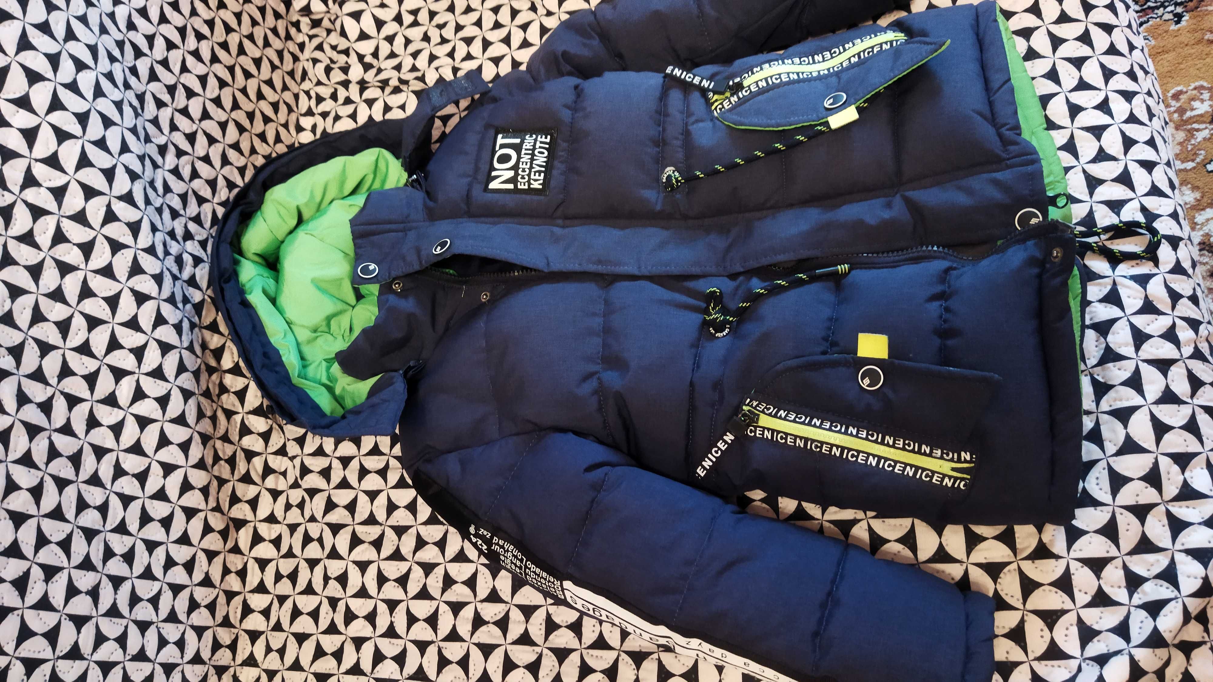 Качественная теплая зимняя куртка XRTR для мальчика 110 см