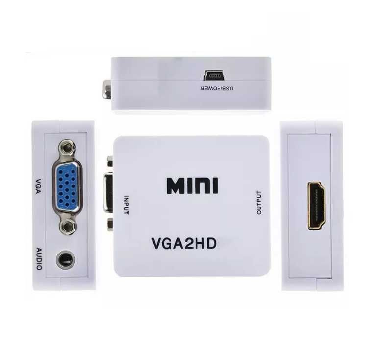 конвертер VGA в HDMI переходник адаптер