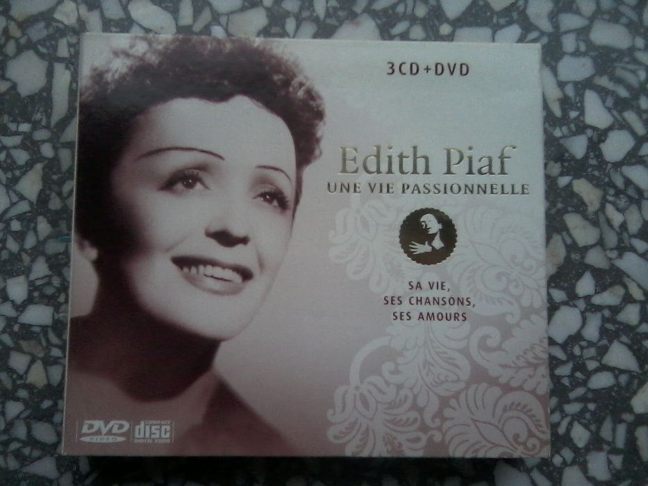 Edith Piaf "Une vie passionnelle" 3CD+DVD