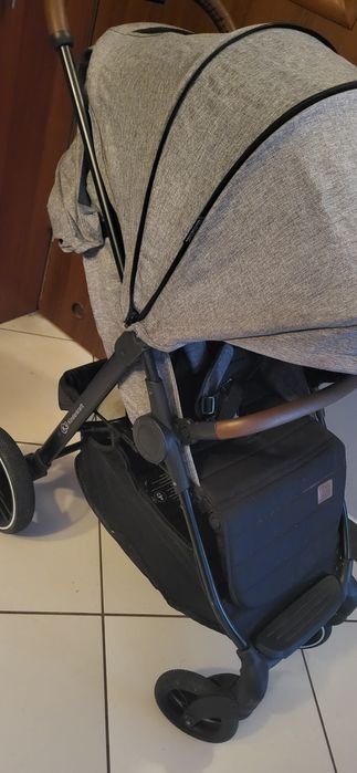 Wózek spacerowy Kinderkraft Grande Plus szary