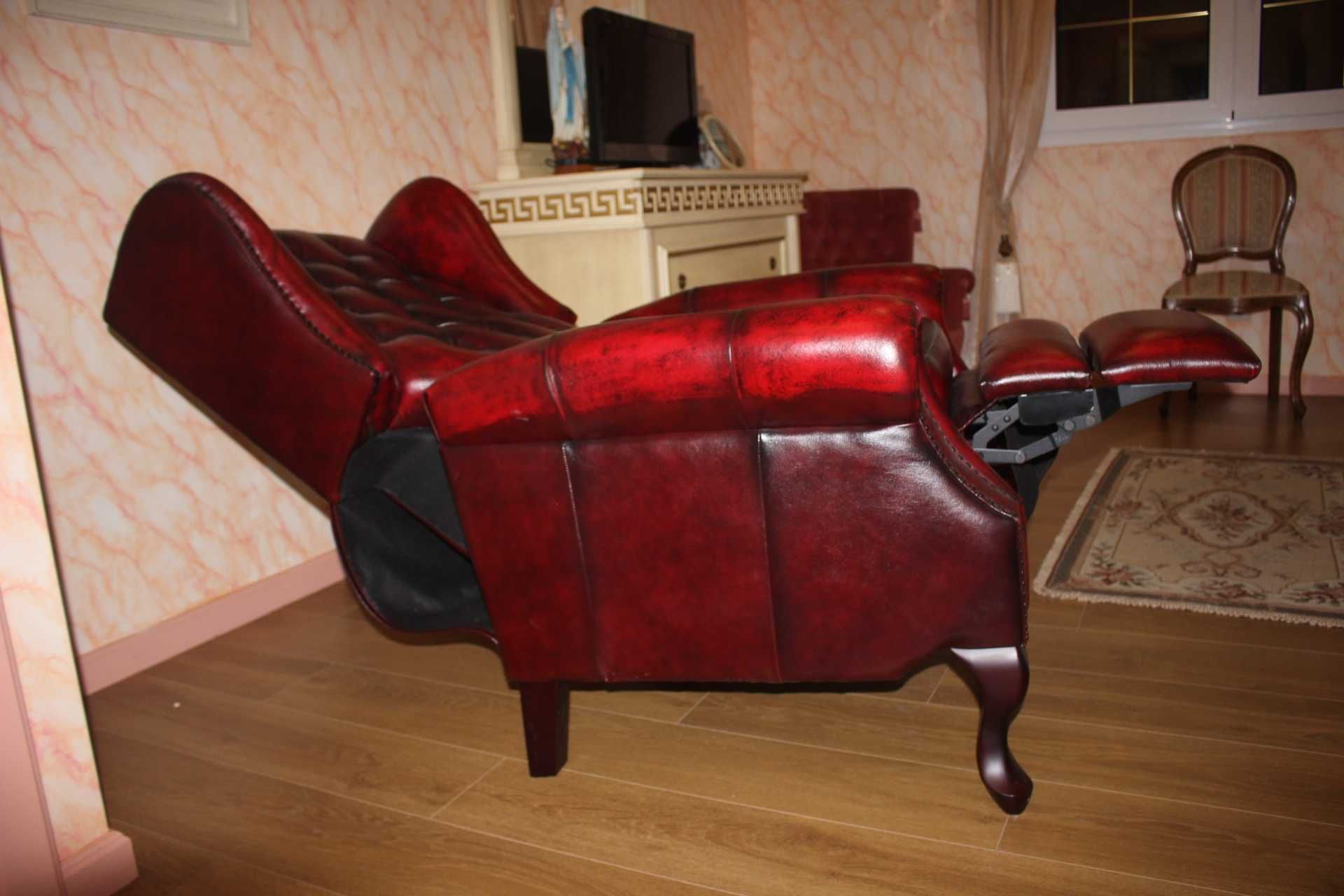 poltrona relaxante chesterfield