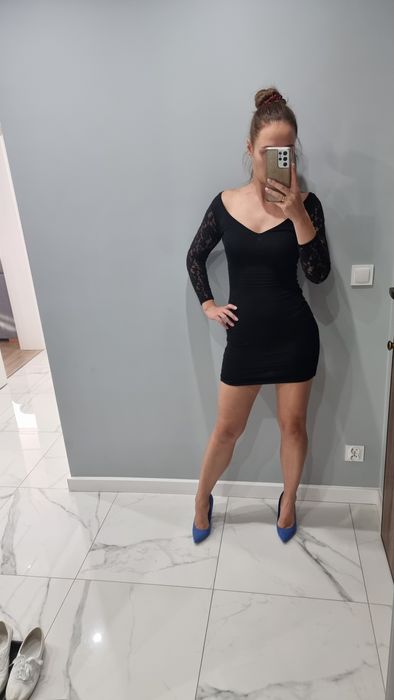 Sukienka z koronką Orsay