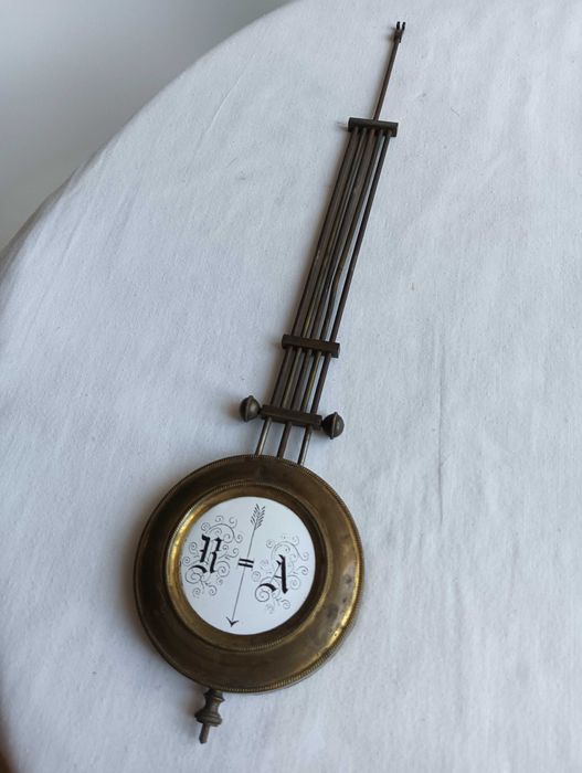 Stare wahadło rusztowe do zegara