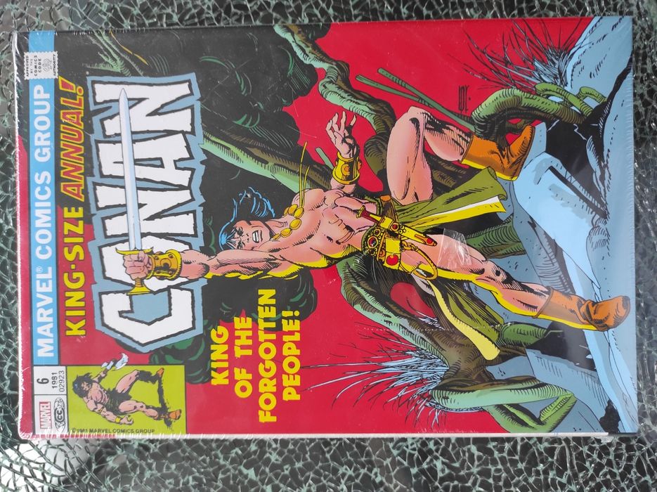 Omnibus Conan Barbarian Original Marvel Years volume 3 banda desenhada