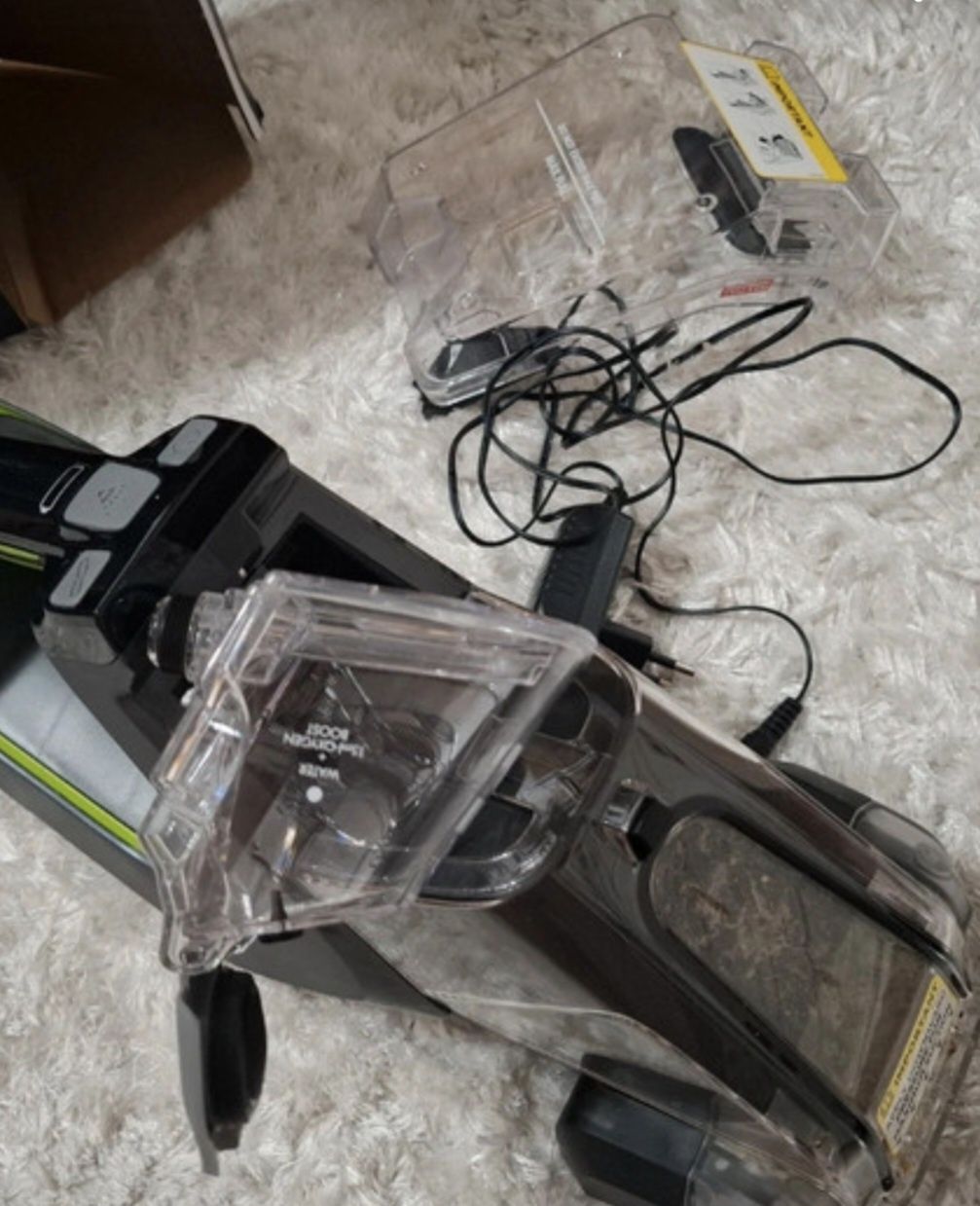 Maquina de aspirar estofos pequenos