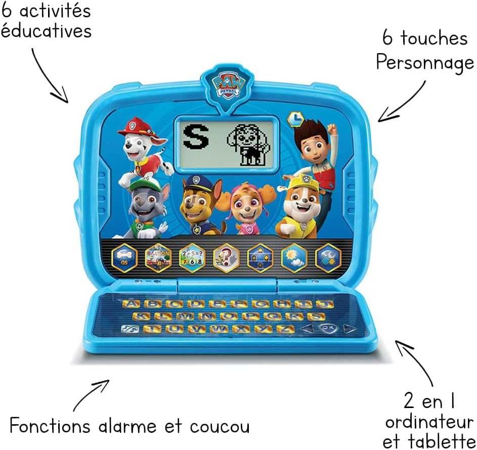 VTech Komputerek Dziecięcy Paw Patrol Wersja Francuska