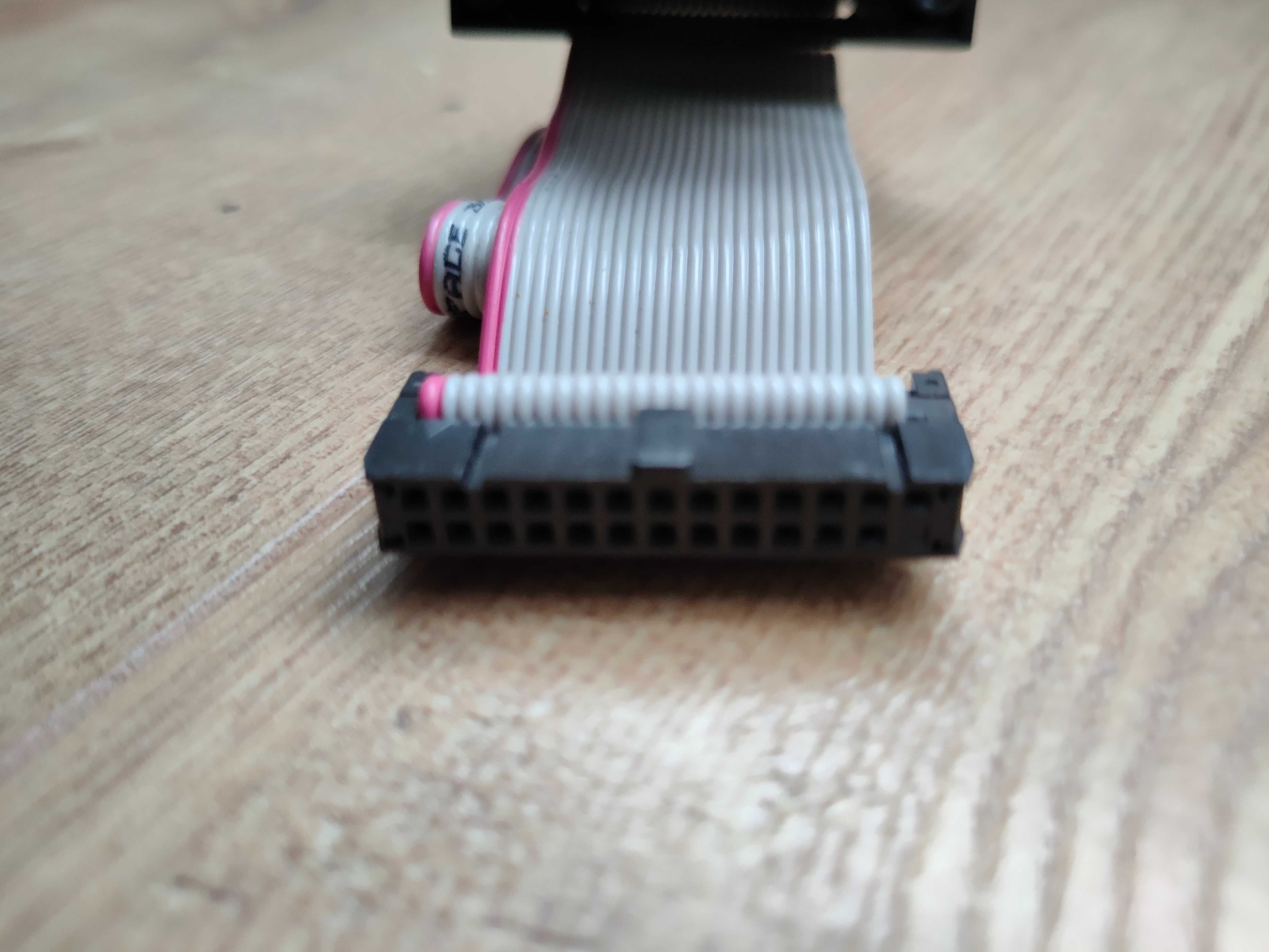 IEEE 1284 złacze wtyk żeński Centronics / DSUB-25 męski taśma śledź AT