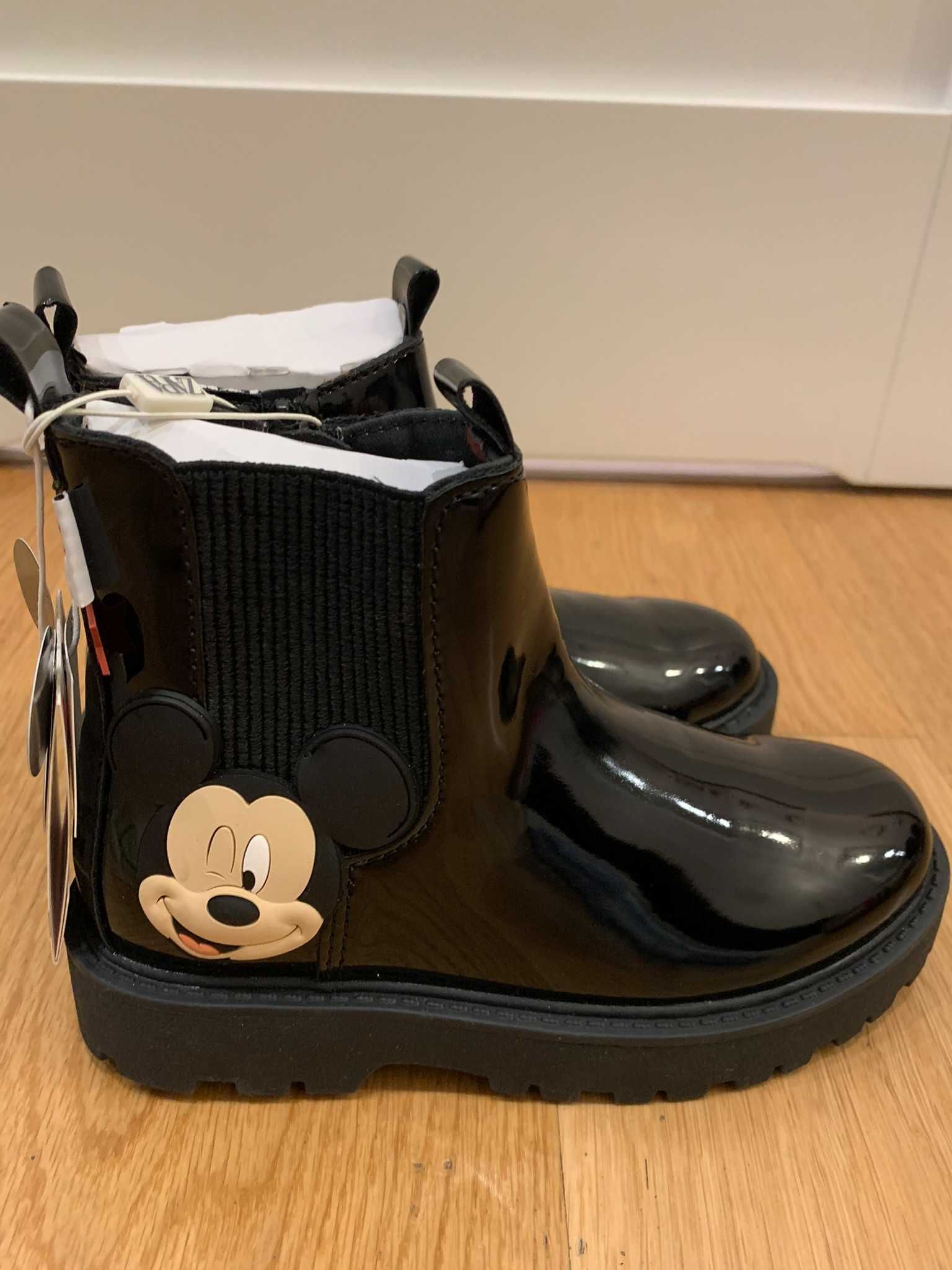 buty dziecięce Zara Mickey Mouse r.31 19,6cm NOWE