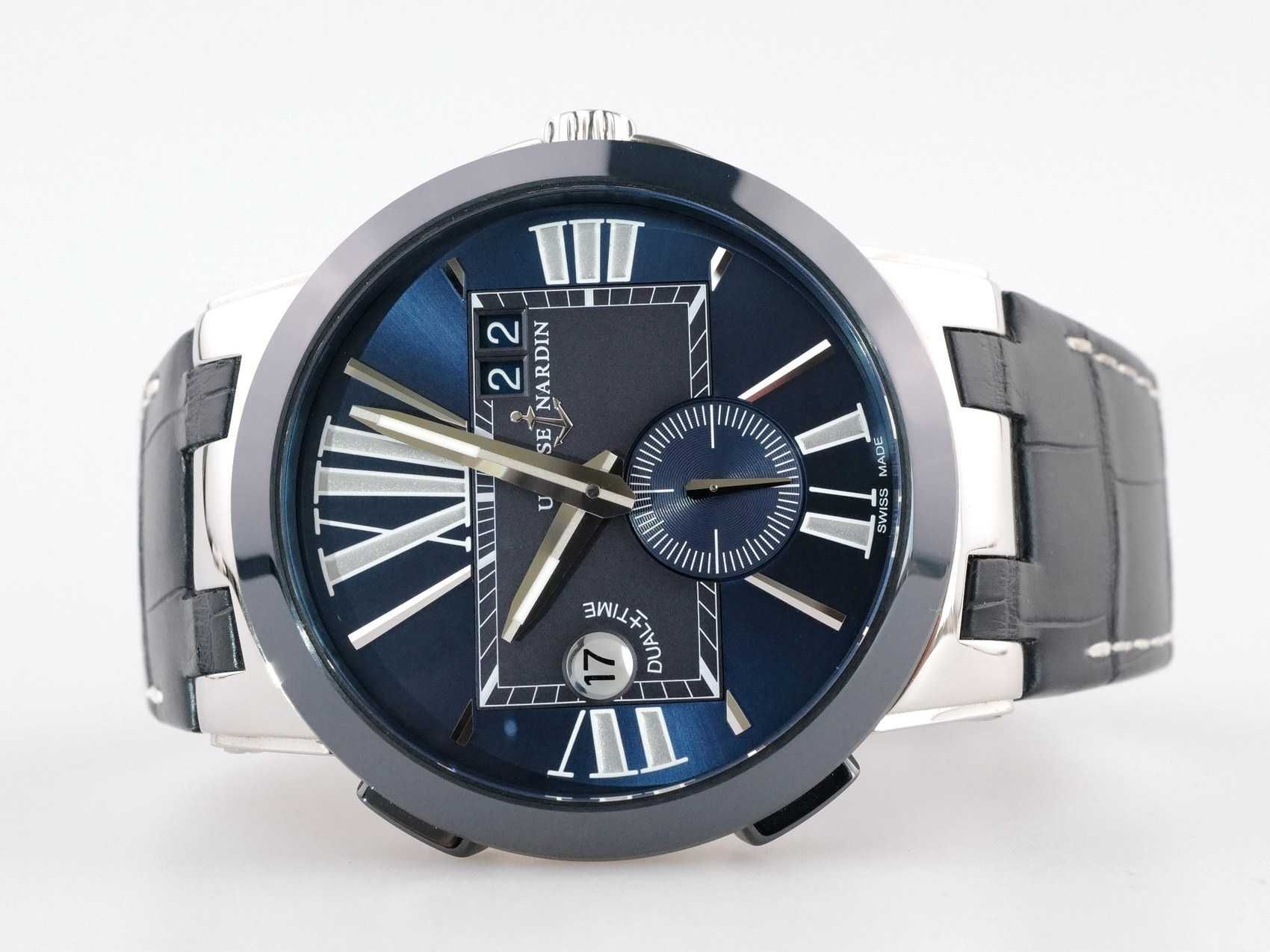 Ulysse Nardin Executive Dual Time Blue Dial