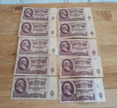 10 x 25 Rubli CCCP 1961