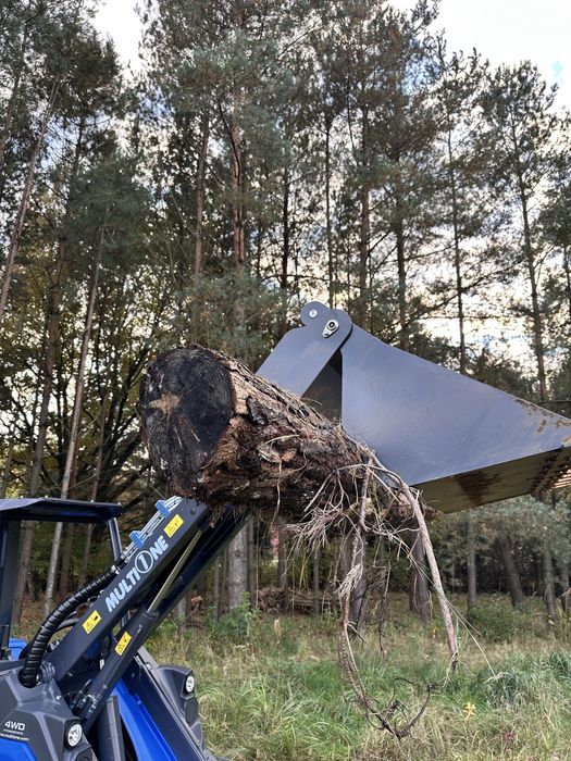 Wynajem miniładowarki  MultiOne 8.5 (Avant) łyżka 4w1, niwelator…