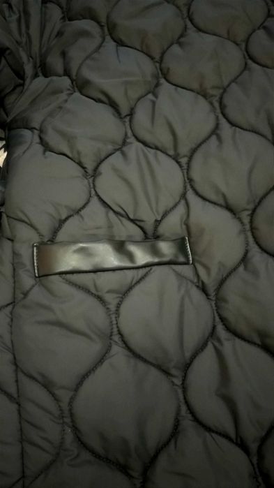 Пальто стьобане зимове