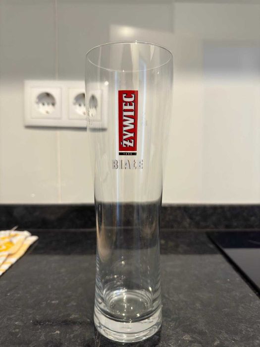 Copo de cerveja da polónia, em bom estado