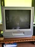Telewizor z magnetowidem video odtwarzacz video Philips