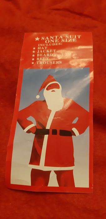 Strój Świętego Mikołaja rozmiar uniwersalny