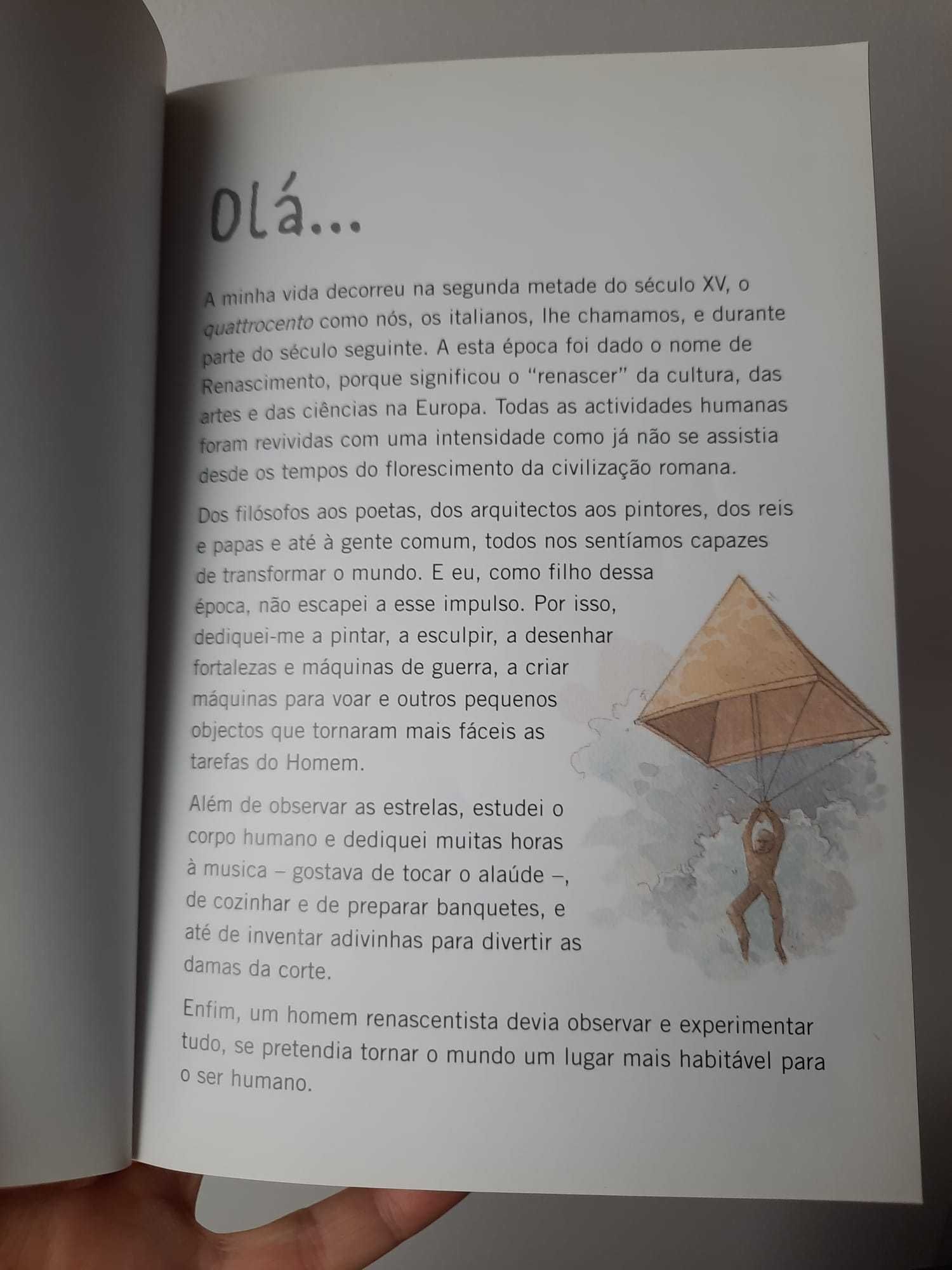 Livro: Chamo-me...Leonardo da Vinci