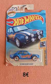 Hot wheels Ford Escort 50 anos HW Cartela grande