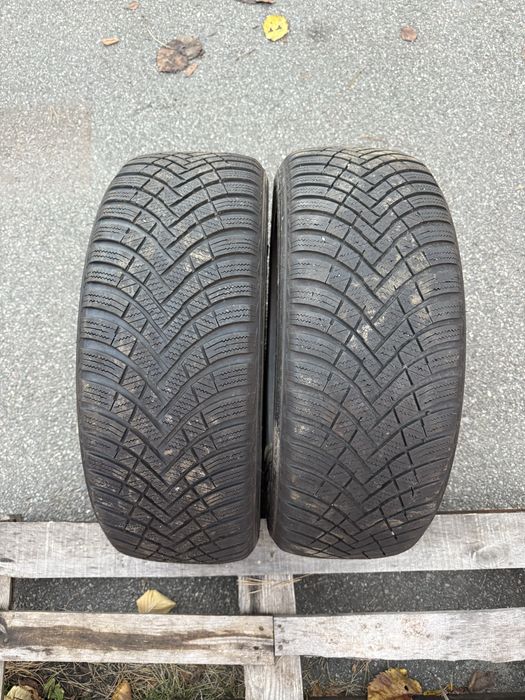 Пара зимння резина 215 55 17 hankook