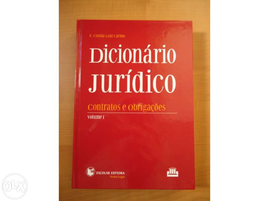 Dicionário Jurídico, contratos e obrigações, volume I