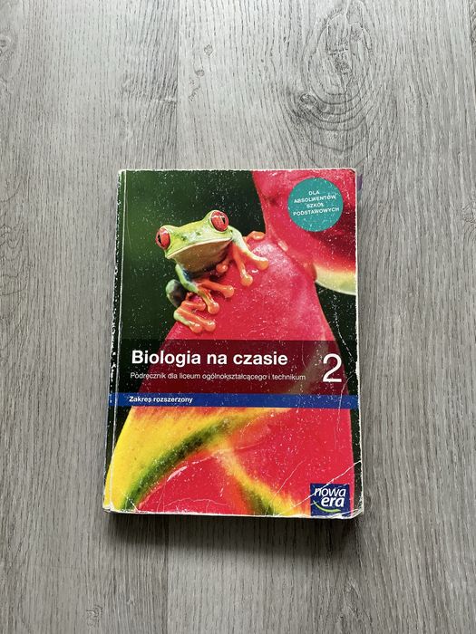 Podręcznik biologia na czasie 2 zakres rozszerzony nowa era