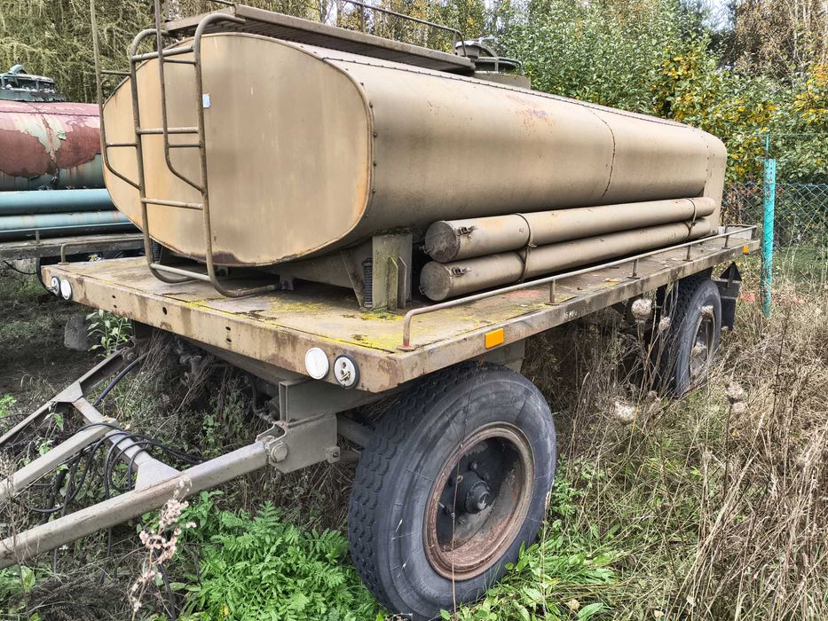 przyczepa D 46 cysterna na wodę 3000 litrów