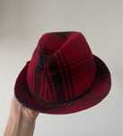 Paul Smith wełniany luksusowy kapelusz 100% wool wełna retro Vintage