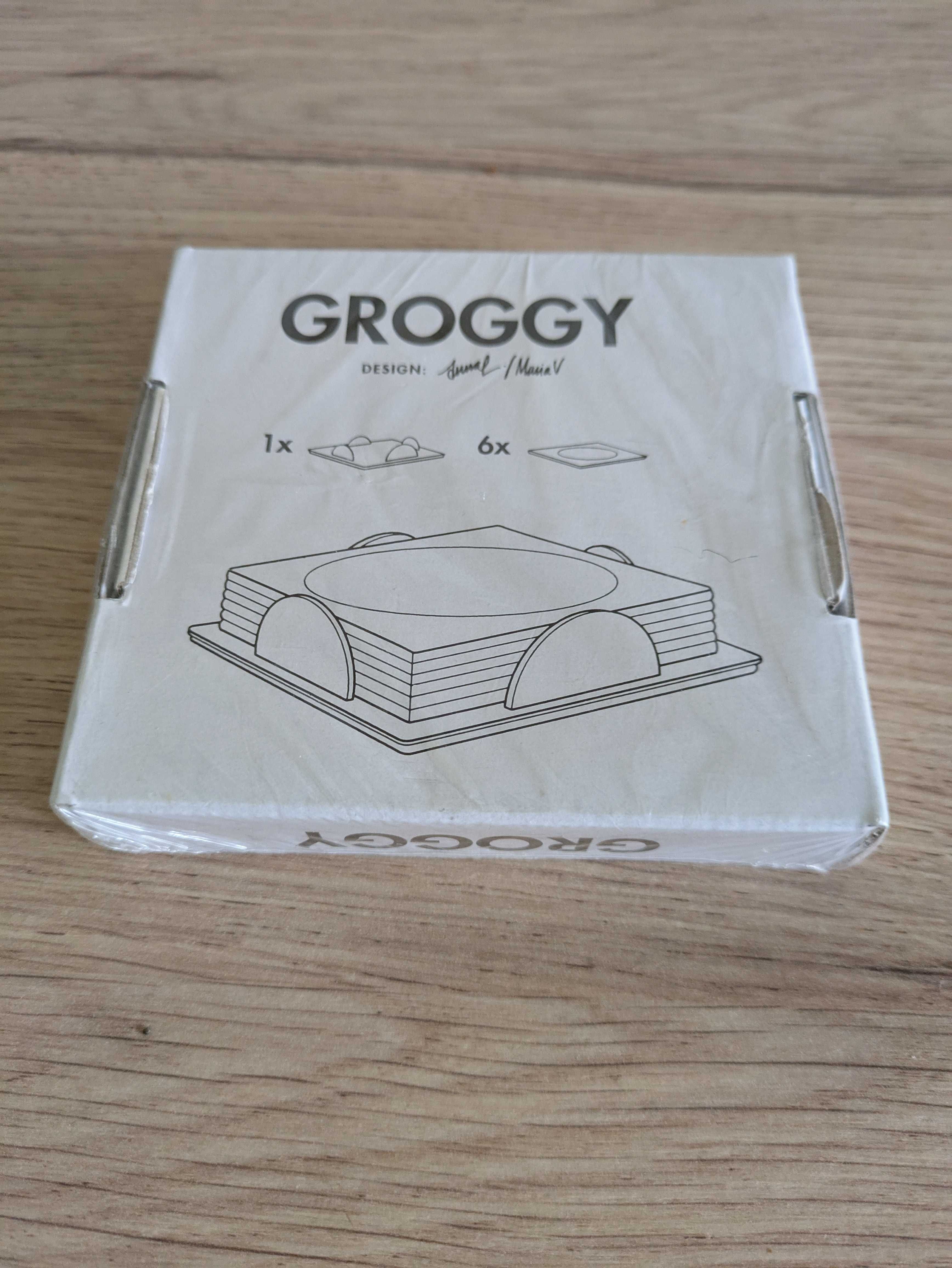 Metalowe podkładki pod kubki Ikea Groggy