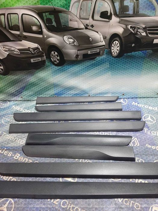 Молдінг Листва Накладка Рено Кенго Renault Kangoo Сітан Citan 08-