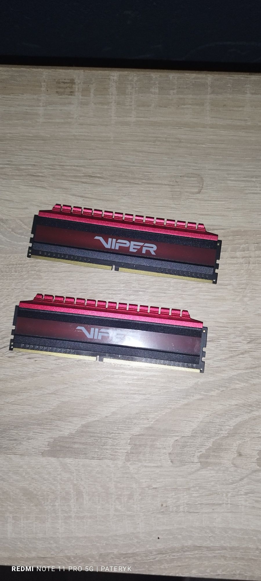 Kości ram Viper 2x4Gb 2400mhz cl15