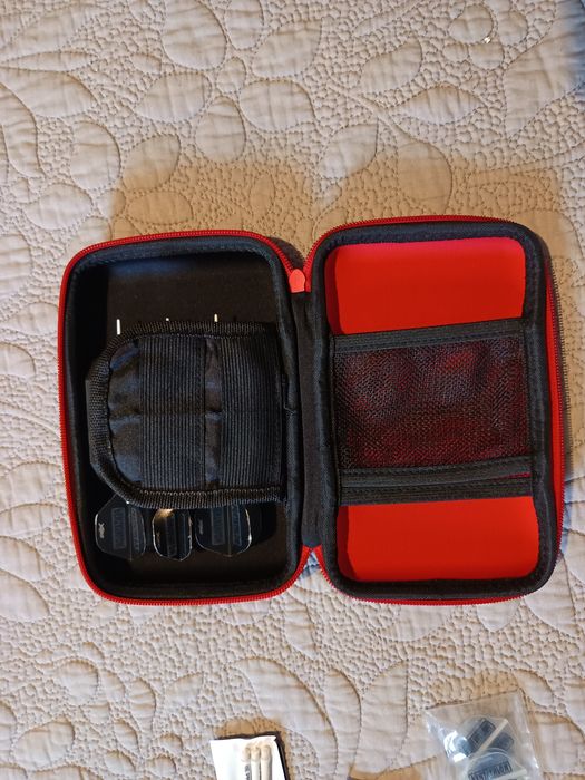 Setas 18g, acessórios e bolsa