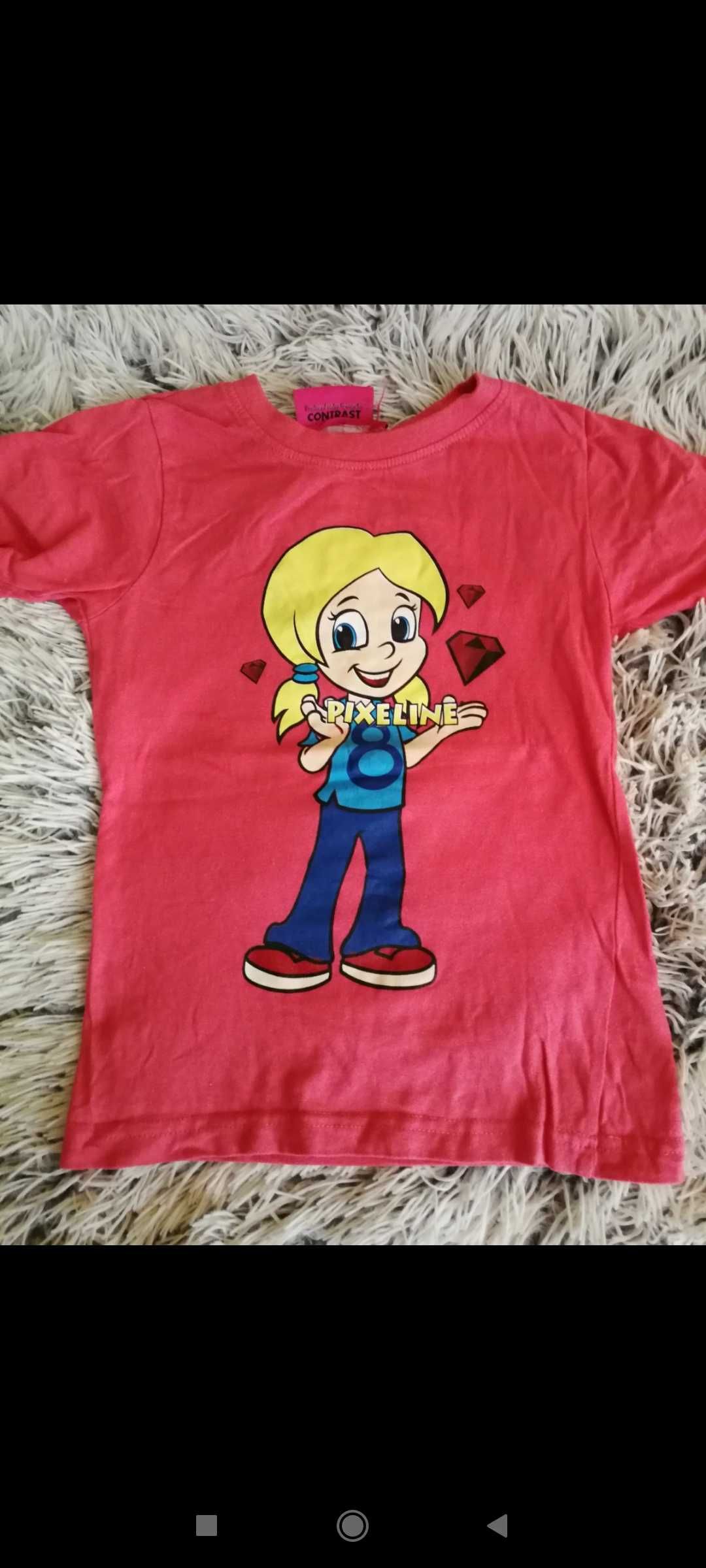 Bluzka t-shirt dla dziewczynki