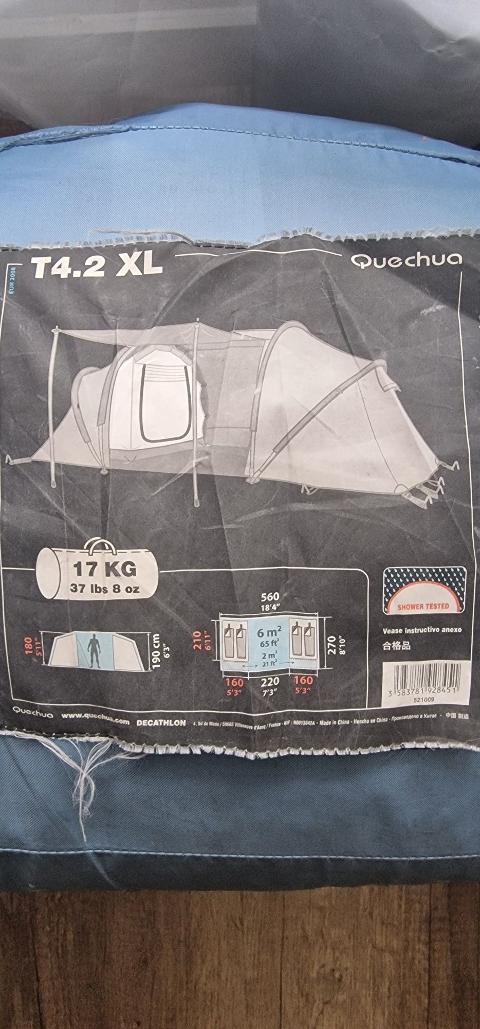 Namiot Quechua T 4.2 XL