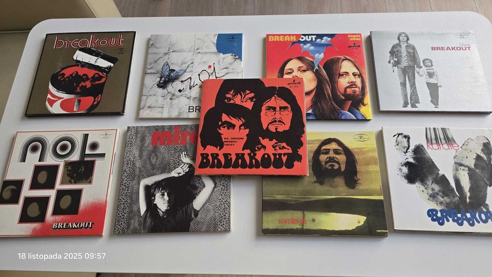 Breakout - Zestaw 9 CD (wydanie - kartoniki LP) używane