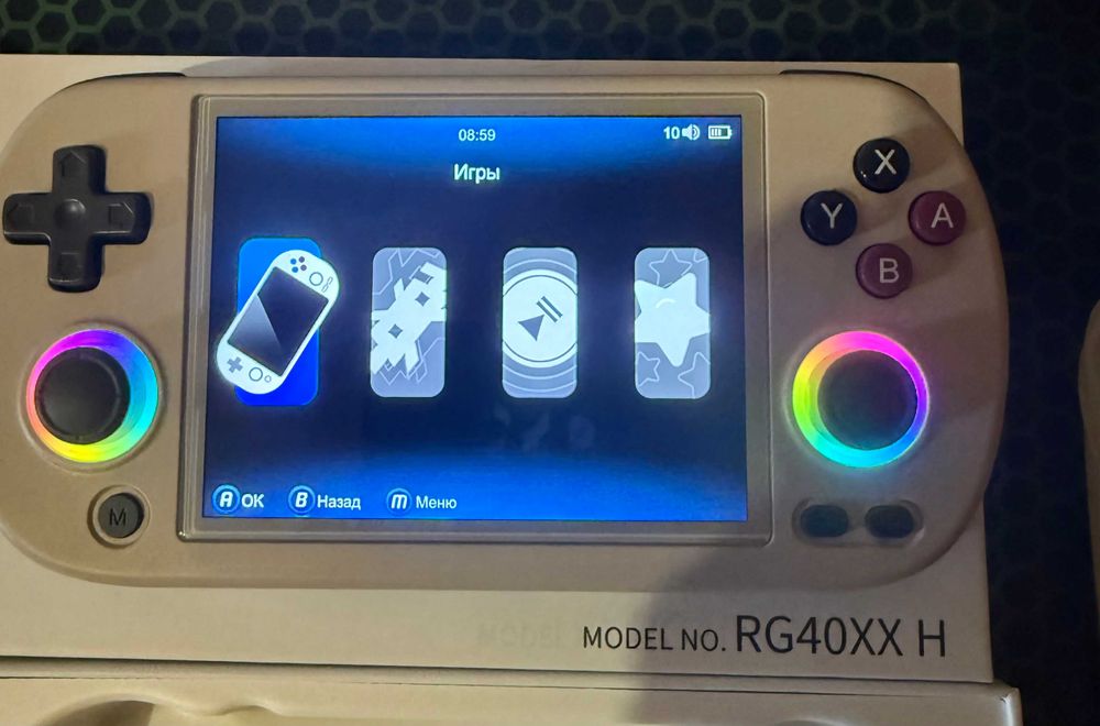 Ретро ігрова приставка Anbernic RG40XX H 64GB