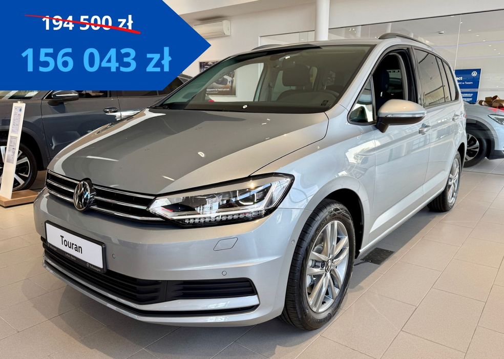 Volkswagen Touran | Hak | Kamera cofania | App Connect | Gniazdo 230V | od ,,ręki''
