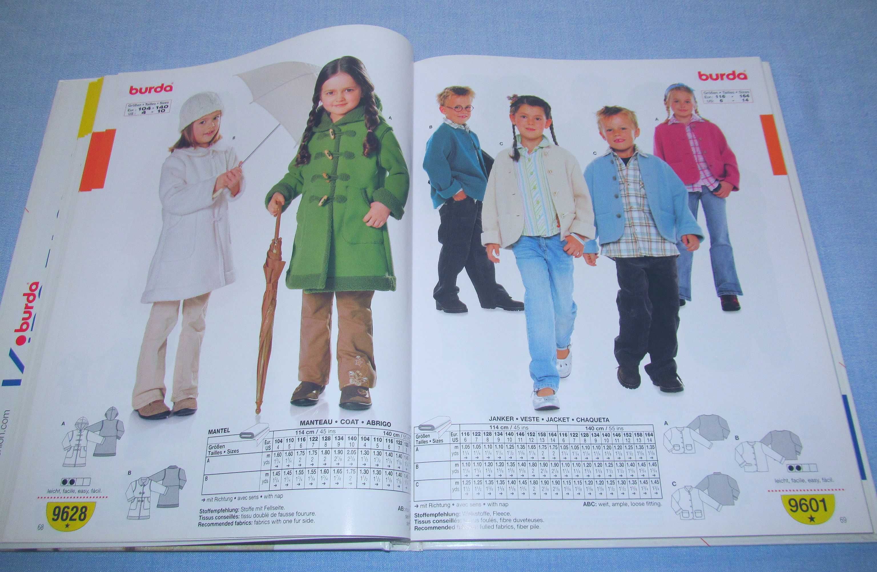 Burda Kisd Fashion jesień/zima 2008/09 Katalog mody dziecięcej