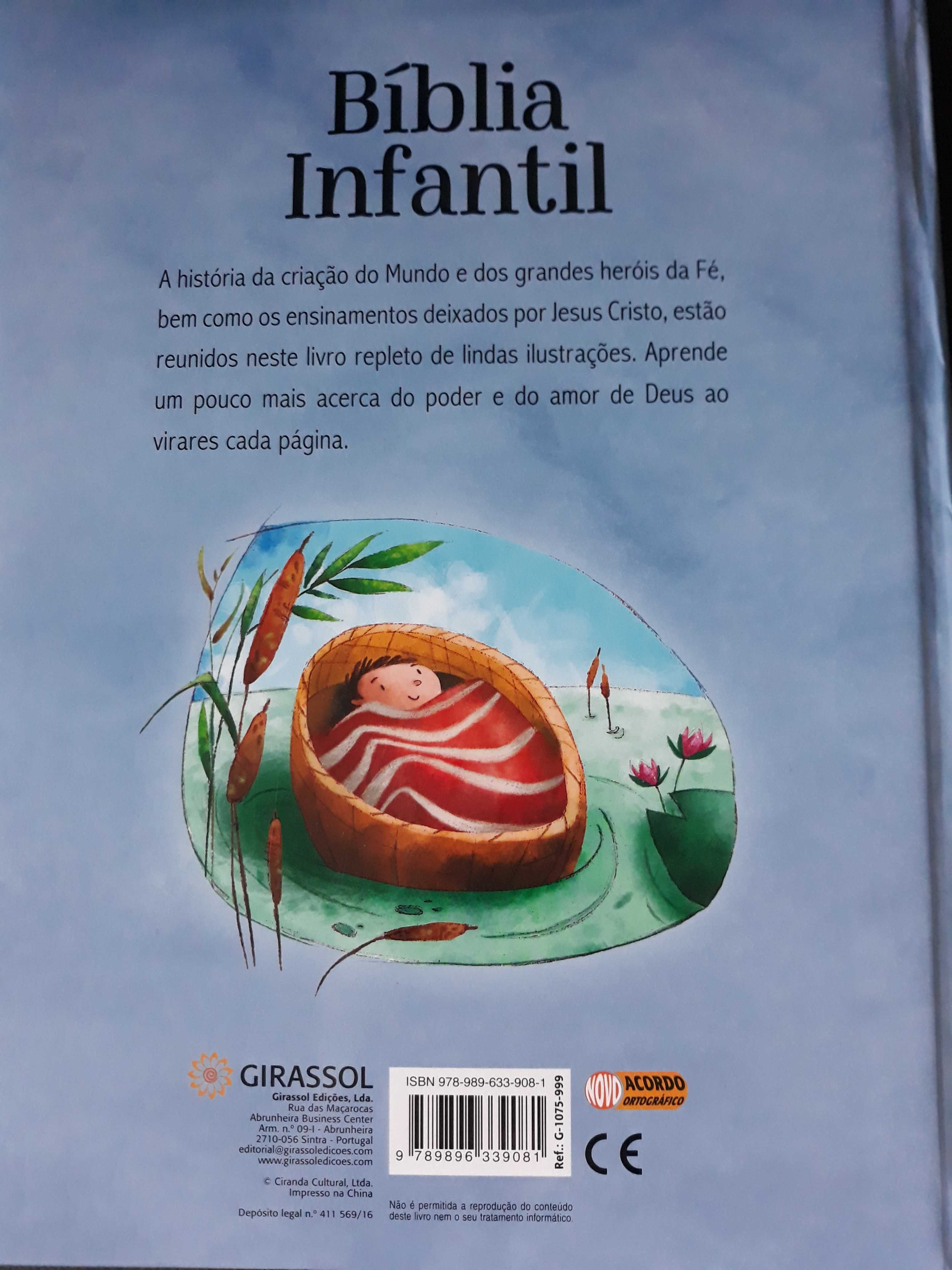 Bíblia Infantil Ilustrada - NOVA