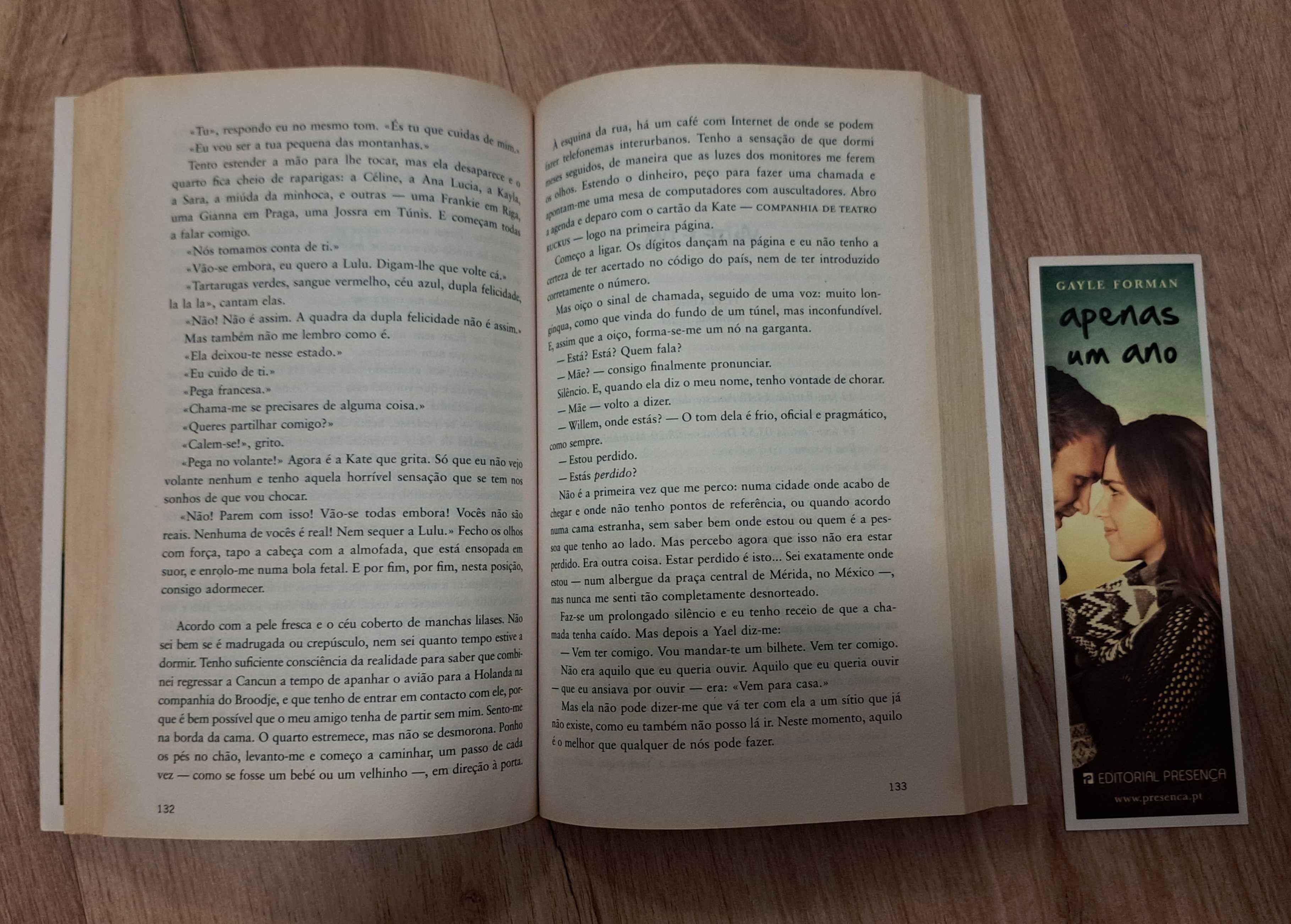 Livro "Apenas um ano"