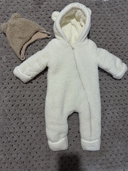 Зимовий комбінезон Baby organic 74 р + шапочка