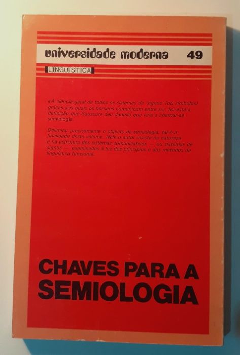 Livro "Chaves para a Semiologia"