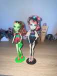 Monster high Venus mcfly trap i Rochelle Goyle zombie shake zestaw