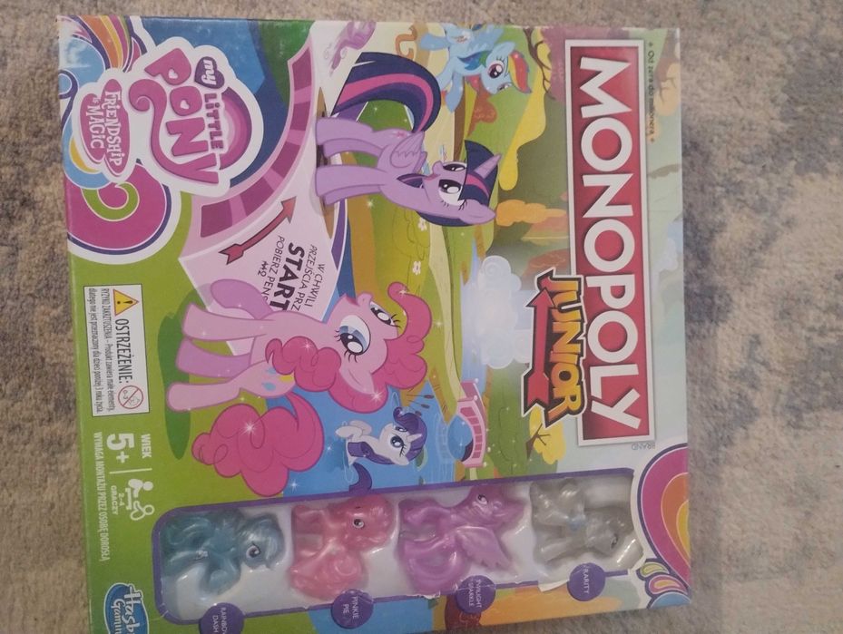 Gra MONOPOLY My little pony, kompletna, stan bardzo dobry