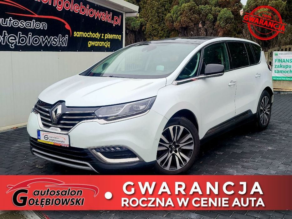 Renault Espace Full opcja -monitory dvd WERSJA INITIALE PARIS EDC