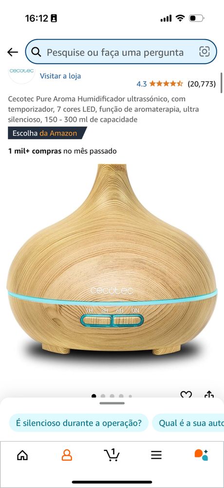 Vendo Difusor Cecotec