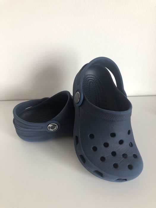 Crocs criança 6/7 azul marinho