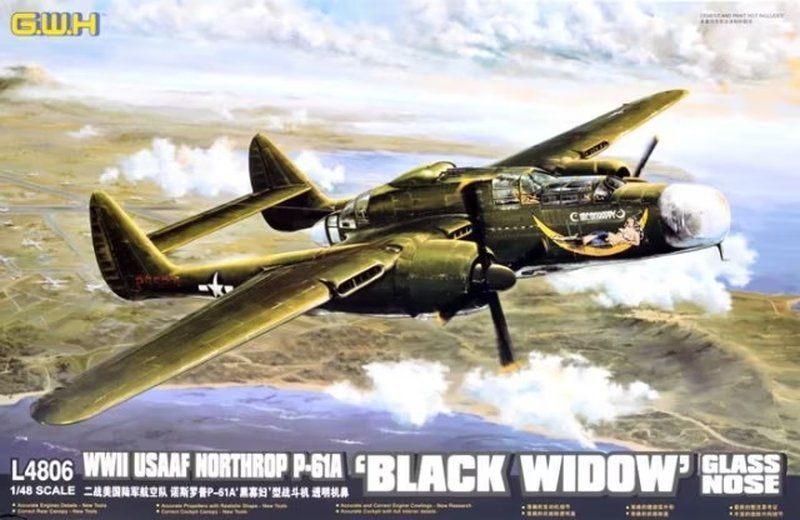 Great Wall Hobby L4806 P-61A Black Widow 1/48 model do sklejania
